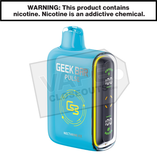 Geek Bar Pulse Nectarine Ice Disposable Vape