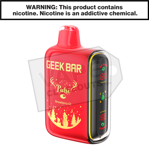 Geek Bar Pulse Strawberry CC Disposable Vape