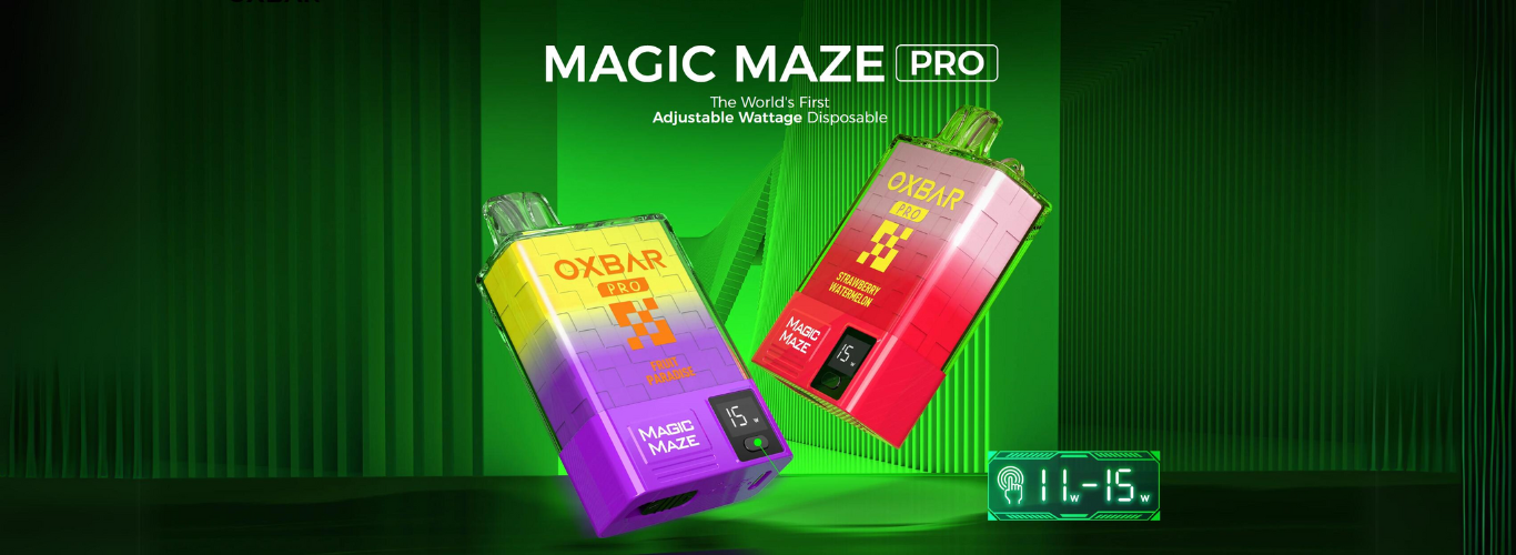 OXBAR MAGIC MAZE PRO REVIEW: Is This Adjustable Wattage Disposable Vap — VC