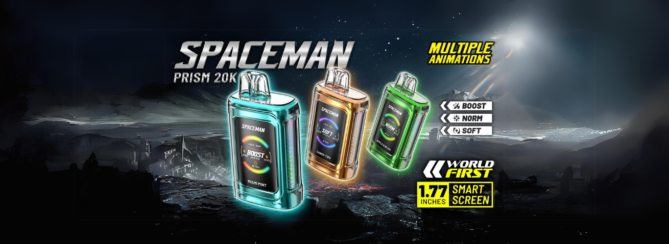 Smok Spaceman Prism 20k Disposable Vape Hero Banner