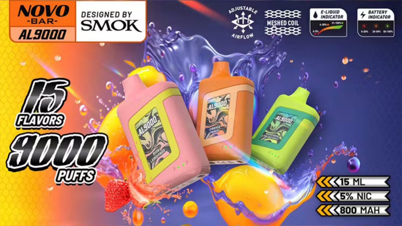 SMOK Novo Bar AL9000 Disposable Vape SMOK Novo Bar AL9000 Disposable Vape