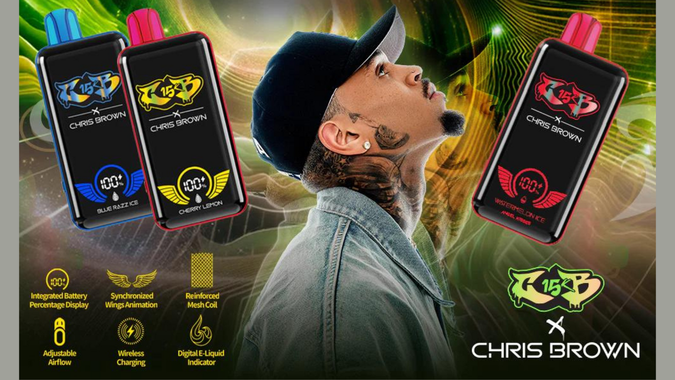 Chris Brown CB15K Disposable Vape