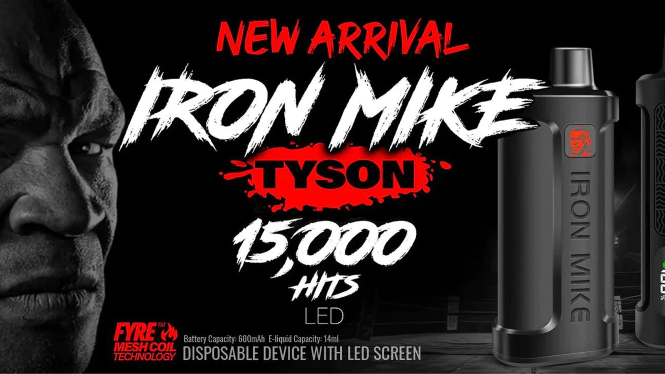 Tyson 2.0 Iron Mike Disposable Vape 15000 Puff
