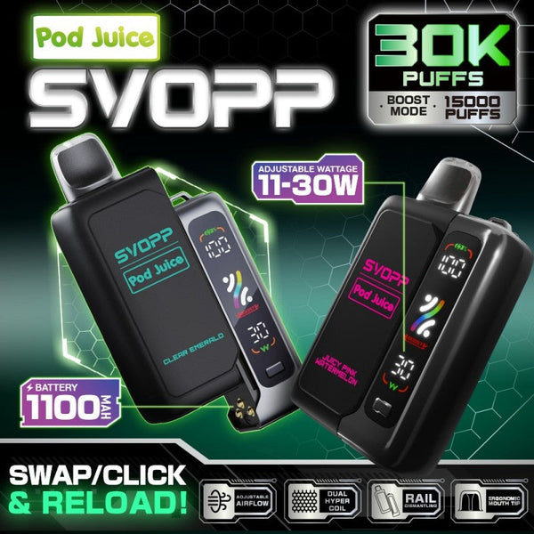 Pod Juice X SVOPP Disposable Vape Kit