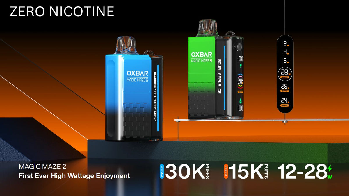 Oxbar Magic Maze ZERO Nicotine 30K Disposable Vape