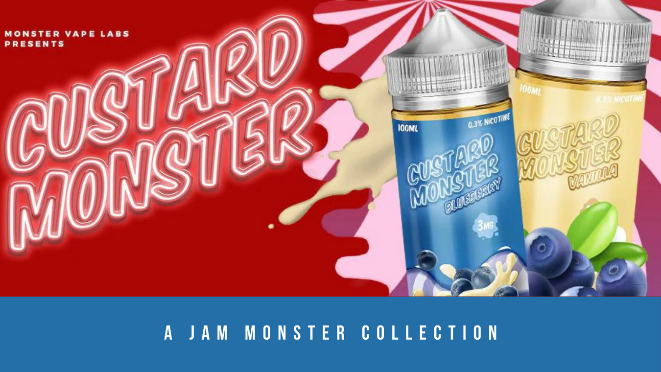 Custard Monster Salt Series eJuice Custard Monster Salt Series eJuice