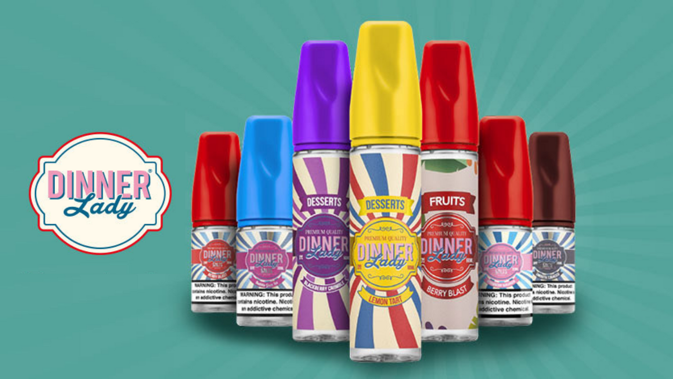 Dinner Lady Salt Series eJuice Dinner Lady Salt Series eJuice