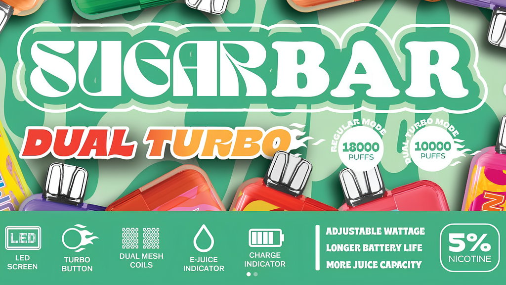 Sugarbar X Noms 18000 Disposable Vape - Low Price Leaders!  VC