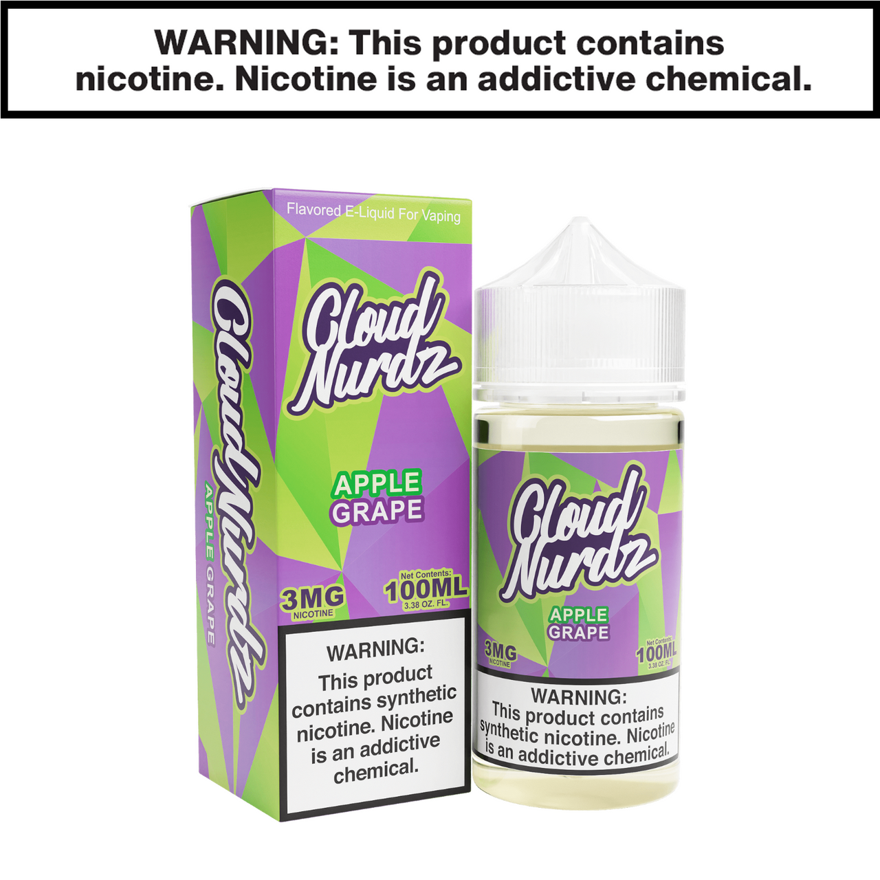 Apple Grape Freebase Cloud Nurdz eJuice 