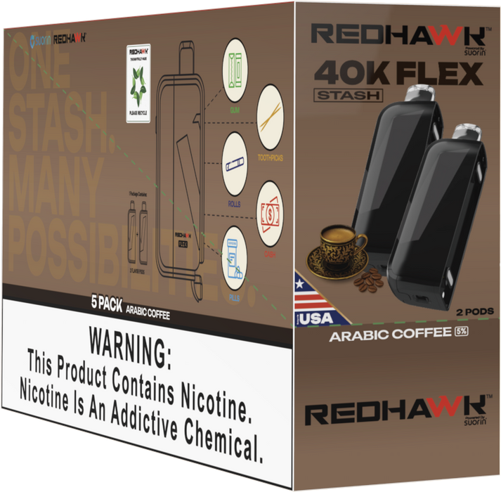 Arabic Coffee 5 pack Redhawk