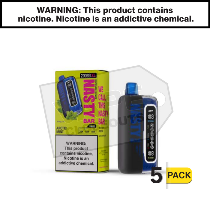 Arctic Mint Nasty Bar XL 20K Disposable Vape
