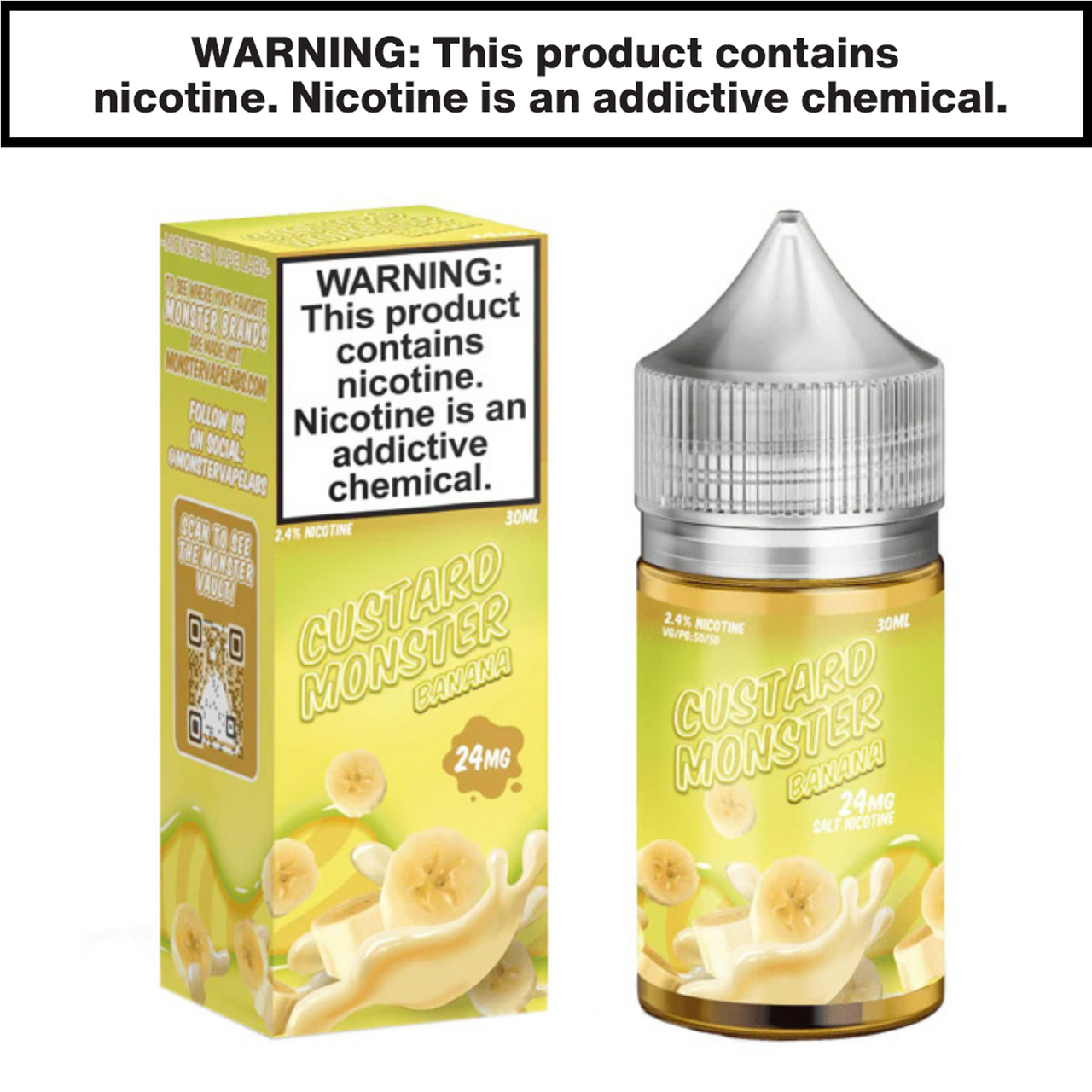 Custard Monster eJuice 30mL Salt Nic