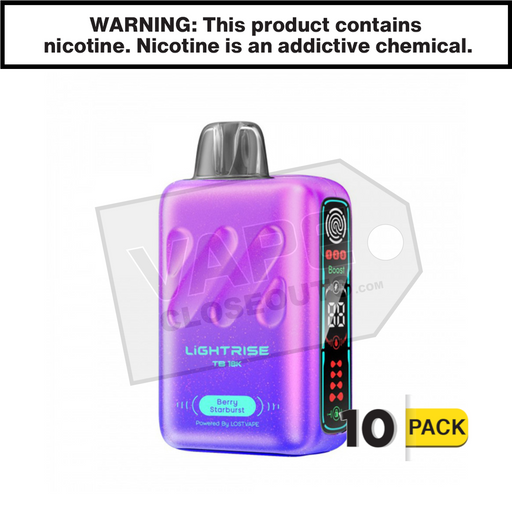 Lightrise TB 18K Dispopsable Vape Lightrise TB 18K Dispopsable Vape