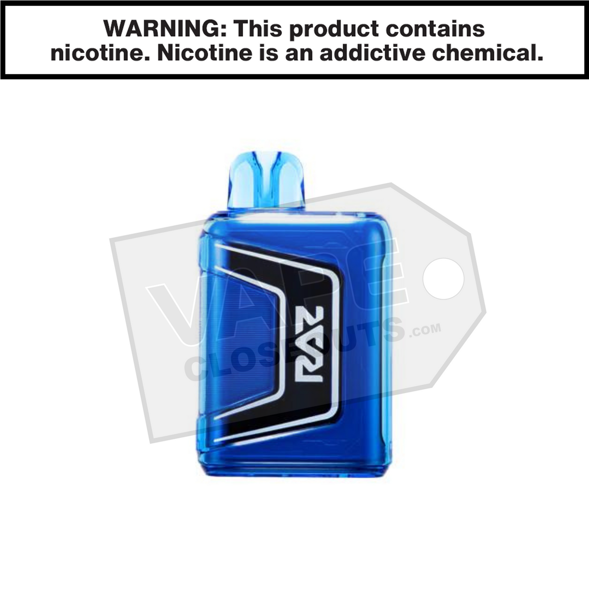 RAZ TN9000 Blue Razz Cotton Clouds Disposable Vape RAZ TN9000 Blue Razz Cotton Clouds Disposable Vape