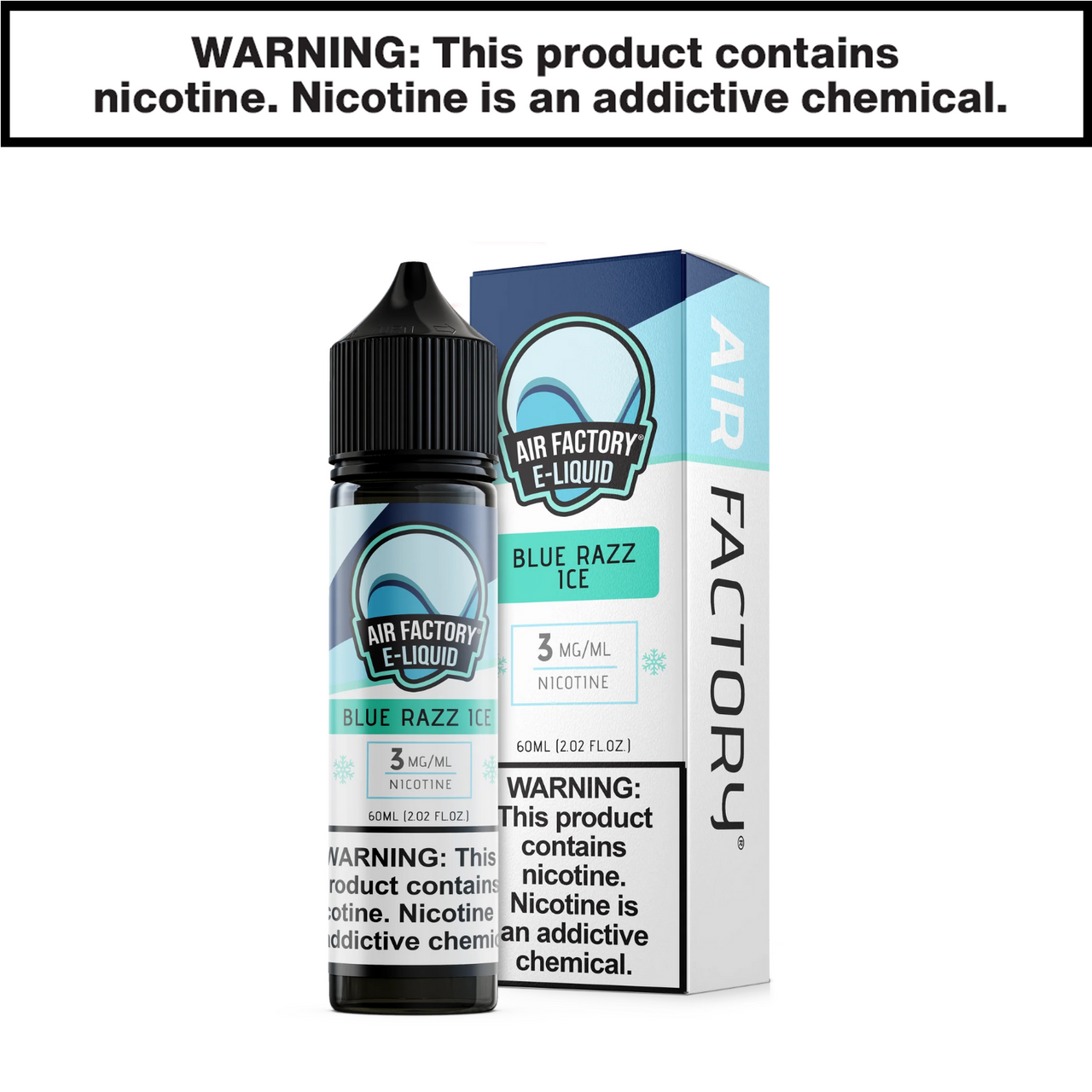 Blue Razz Ice Freebase Air Factorty eJuice