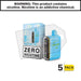 Blue Razz Ice Geek Bar Pulse ZERO Nicotine Disposable Vape
