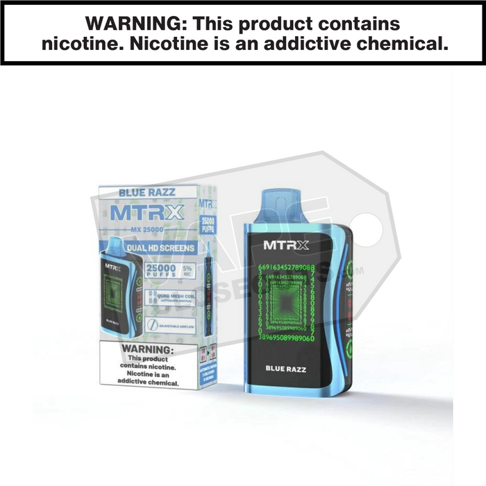 mtrx mx25000 disposable vape Blue Razz MTRX MX 25000 Disposable Vape