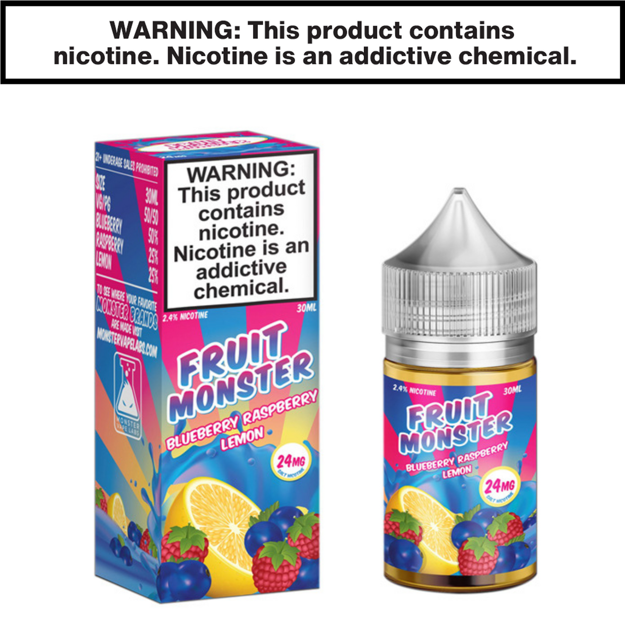 Fruit Monster eJuice 30mL Salt Nic