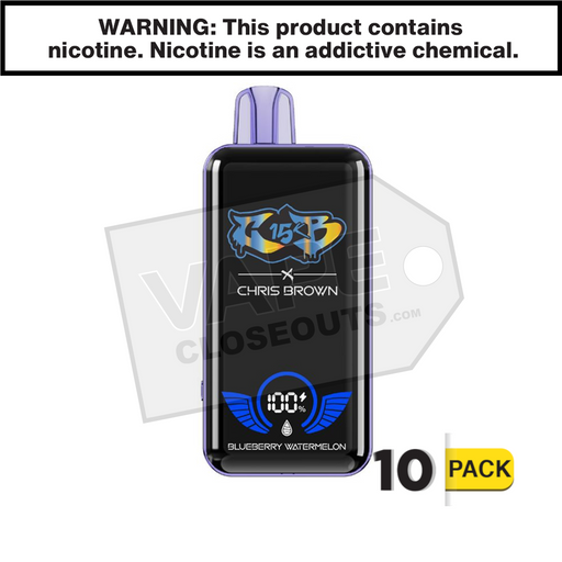 Chris Brown CB15K Disposable Vape Chris Brown CB15K Disposable Vape