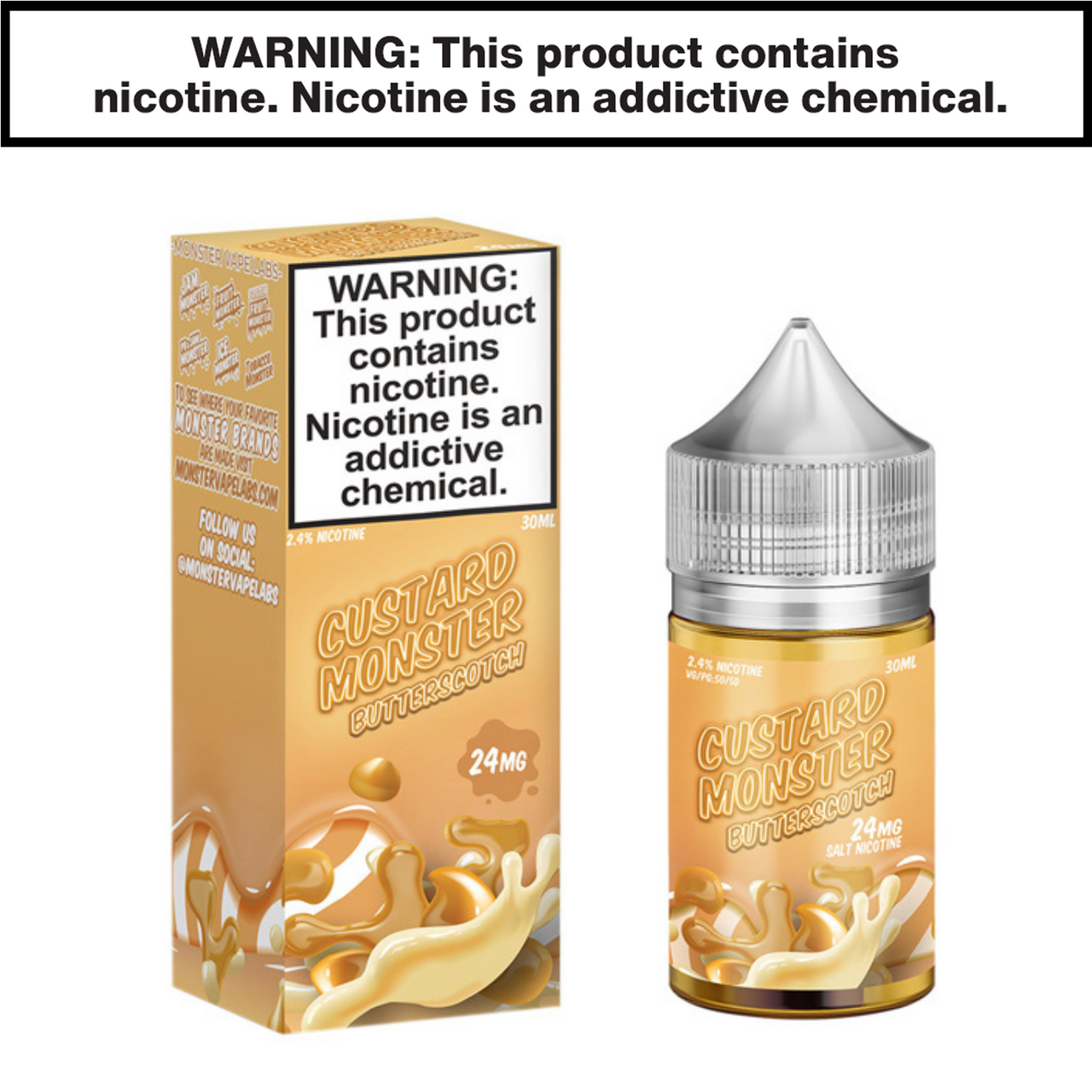 Custard Monster eJuice 30mL Salt Nic