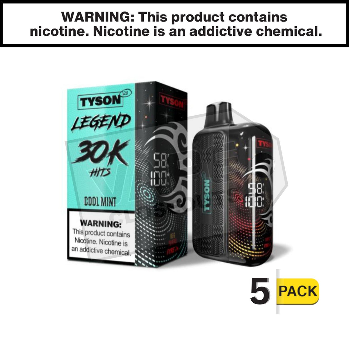 Cool Mint Tyson 2.0 Legend 30k Disposable Vape Cool Mint Tyson 2.0 Legend 30k Disposable Vape