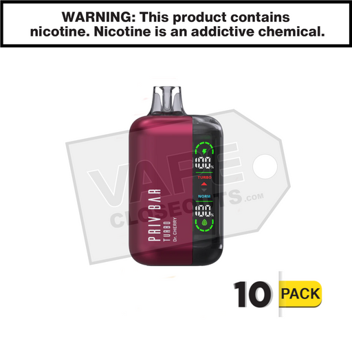 Priv Bar Turbo 15K Disposable Vape By Smok - 15,000 Puffs! VC Priv Bar Turbo 15K Disposable Vape By Smok - 15,000 Puffs! VC