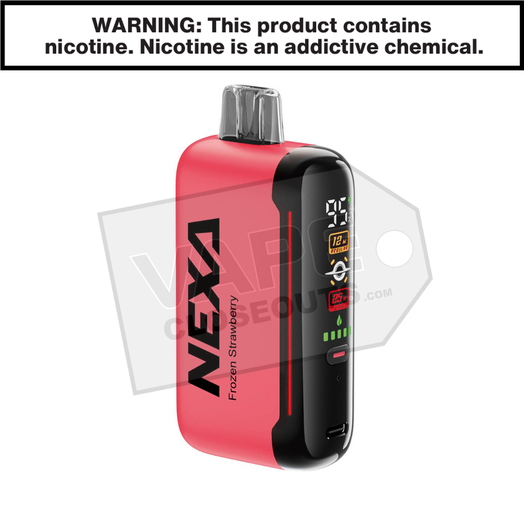 Frozen Strawberry Nexa N20000 Disposable Vape