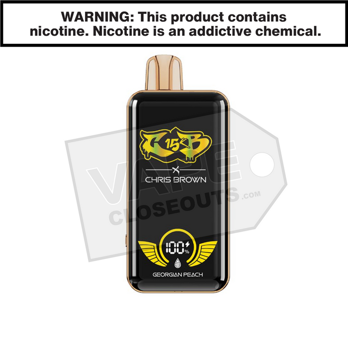 Vape Chris Chris Brown X Stream Georgian Peach - Chris Brown CB15K Vape - E-Liquids, Vapes & Pod Kits Vape Chris Chris Brown X Stream Georgian Peach - Chris Brown CB15K Vape - E-Liquids, Vapes & Pod Kits