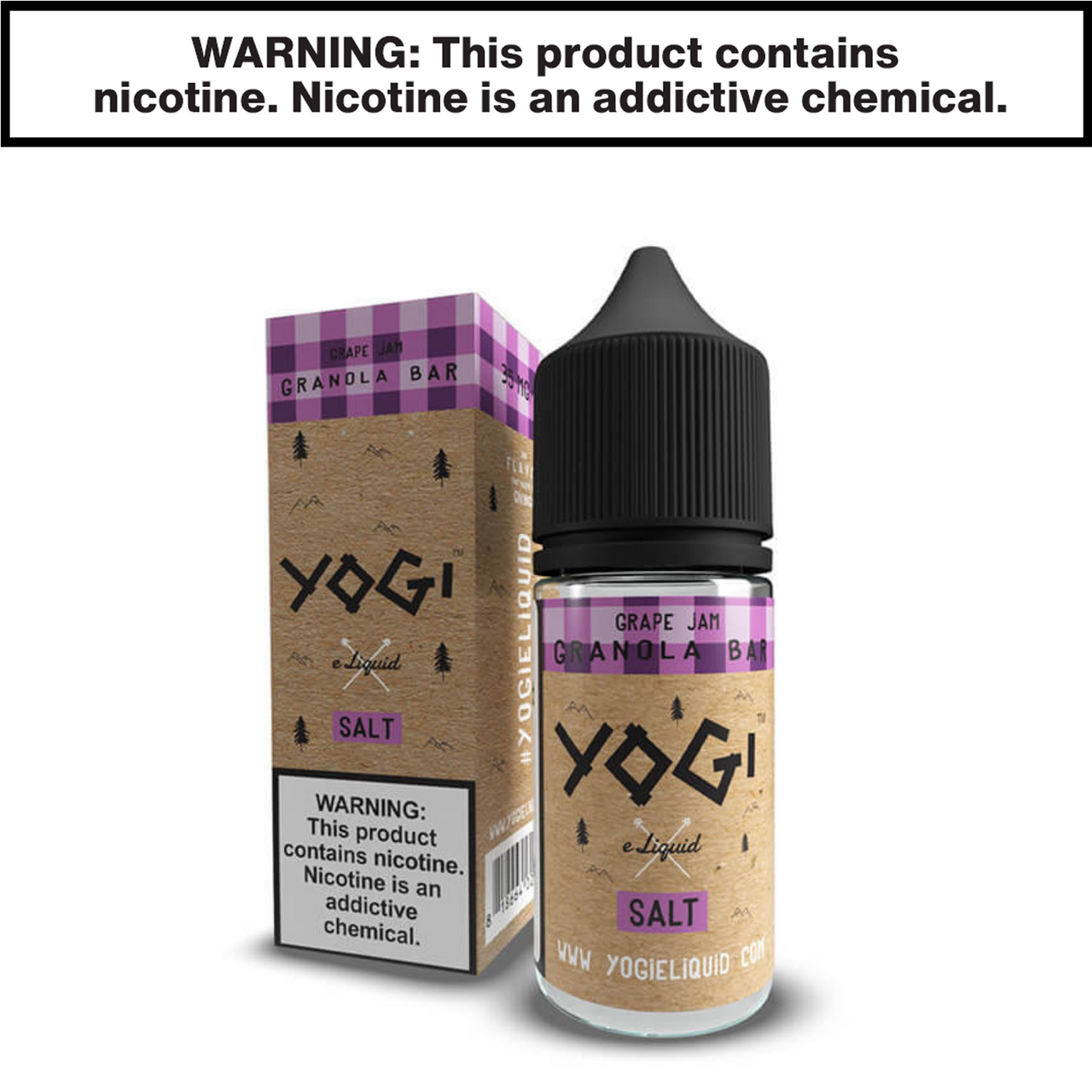 Grape Jam Yogi eJuice 30mL Salt Nic