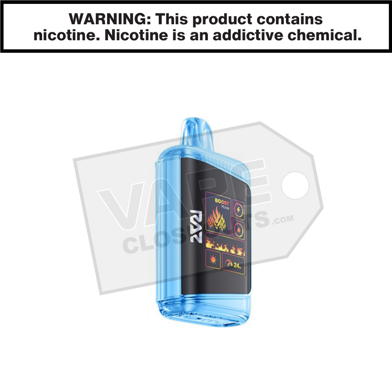 Iced Blue Dragon RAZ DC25000 Disposable Vape