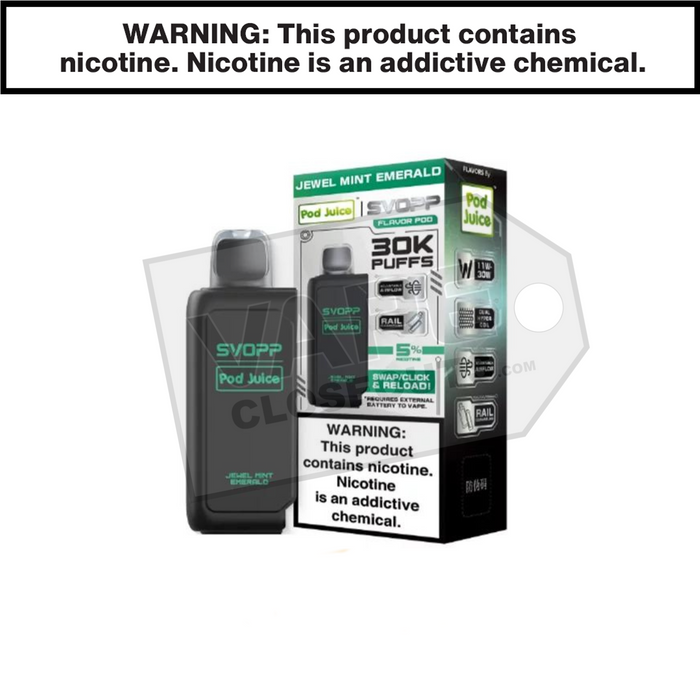 Vape Juice Jewel Mint Emerald Pod Juice X SVOPP 30K Disposable Vape Pod Australia Jewel Mint Diamond Vape Juice Jewel Mint Emerald Pod Juice X SVOPP 30K Disposable Vape Pod Australia Jewel Mint Diamond