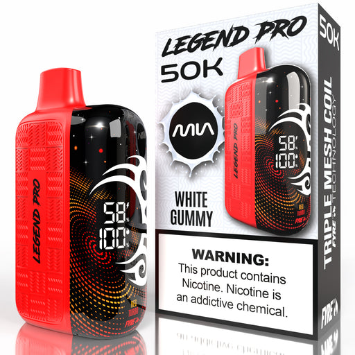 White Gummy Tyson 50K MIA Legend Pro