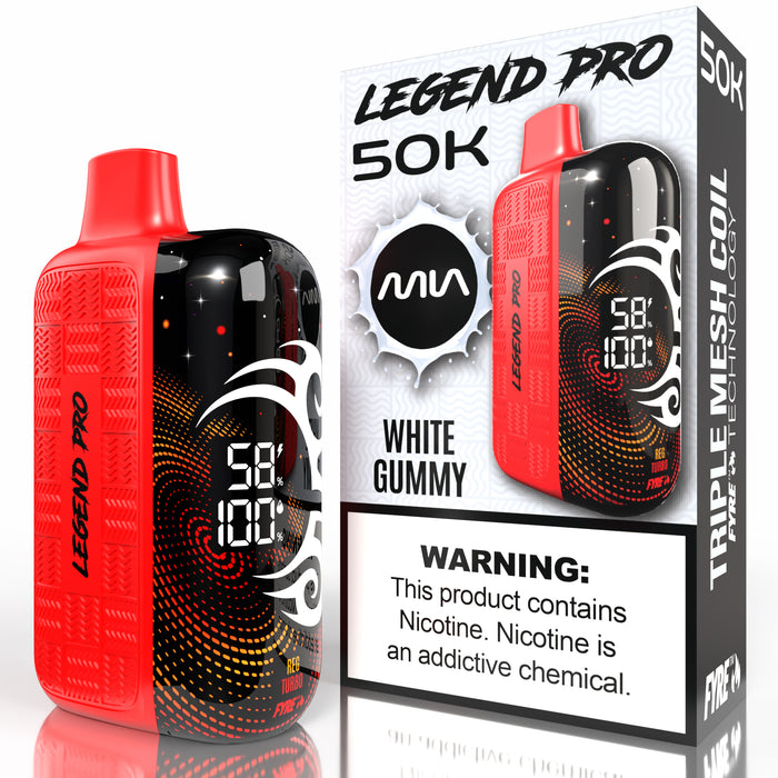 White Gummy Tyson 50K MIA Legend Pro