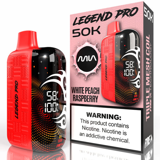 White Peach Raspberry Tyson 50K MIA Legend Pro