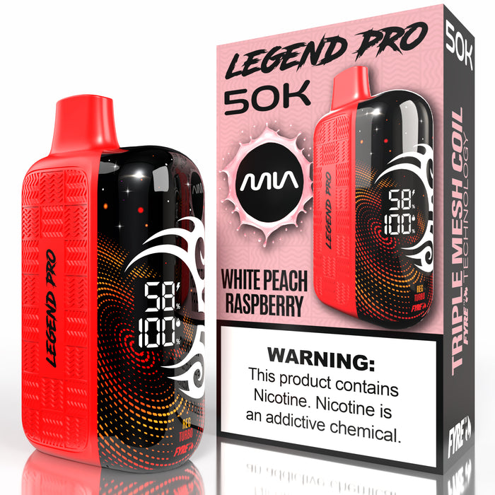 White Peach Raspberry Tyson 50K MIA Legend Pro