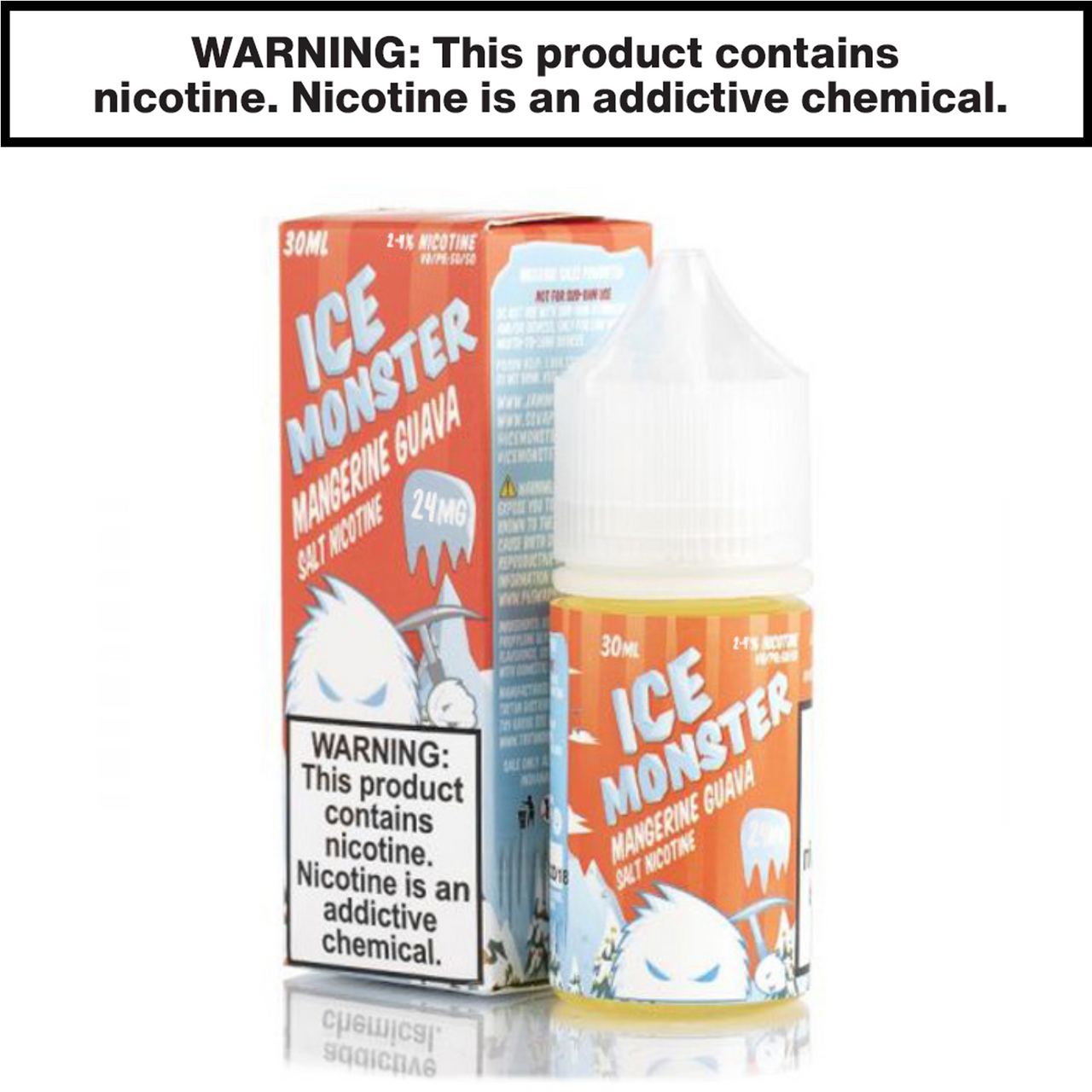 Mangerine Guava Ice Ice Monster eJuice 30mL Salt Nic