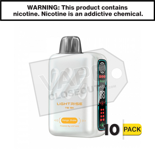 Lightrise TB 18K Dispopsable Vape Lightrise TB 18K Dispopsable Vape
