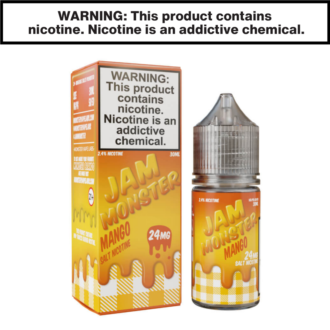 Mango Jam Monster eJuice 30mL Salt Nic