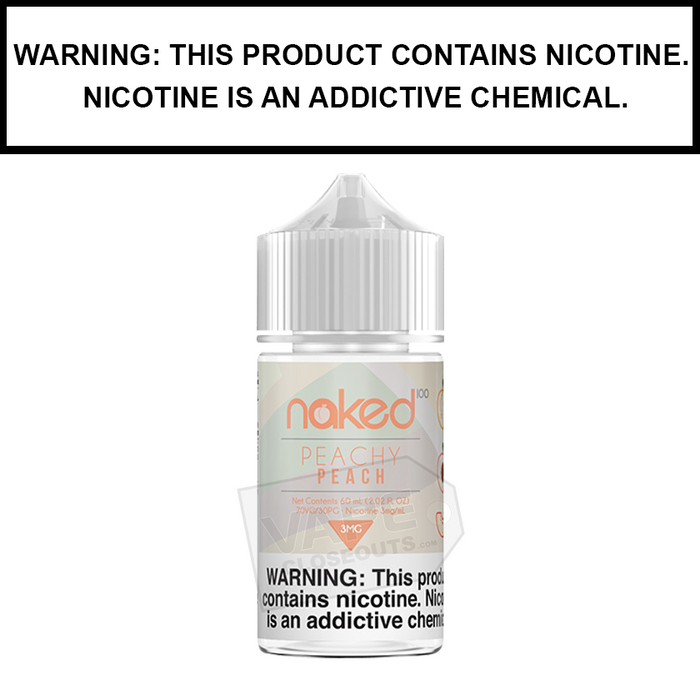 Naked 100 Fusion | Peach (formerly Peachy Peach) - eJuice (60ml)