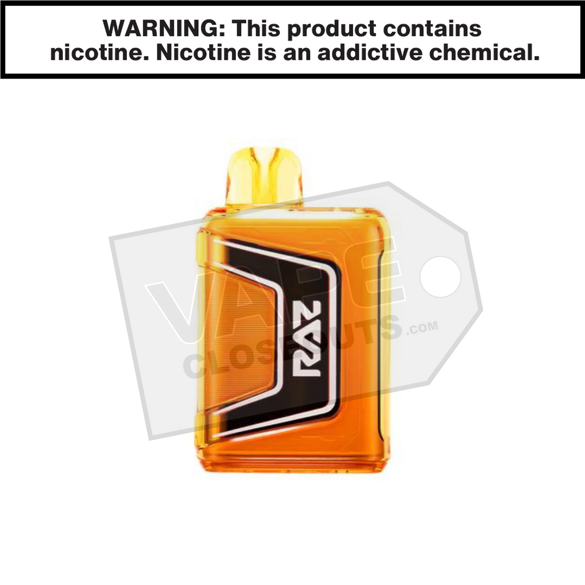 RAZ TN9000 Orange Raspberry Disposable Vape RAZ TN9000 Orange Raspberry Disposable Vape