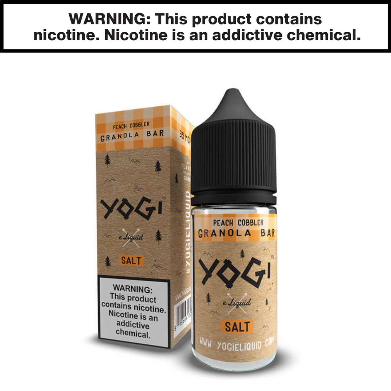 Peach Cobbler Yogi eJuice 30mL Salt Nic