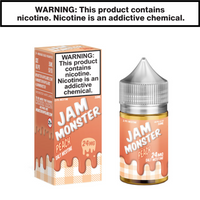 Thumbnail for Peach Jam Monster eJuice 30mL Salt Nic