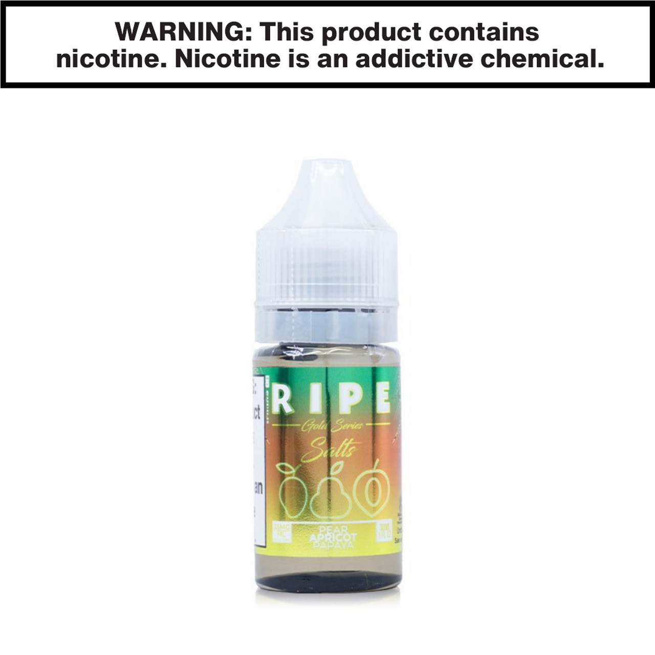 Pear Apricot Papaya Vape 100 Ripe Ejuice 30mL Salt Nic