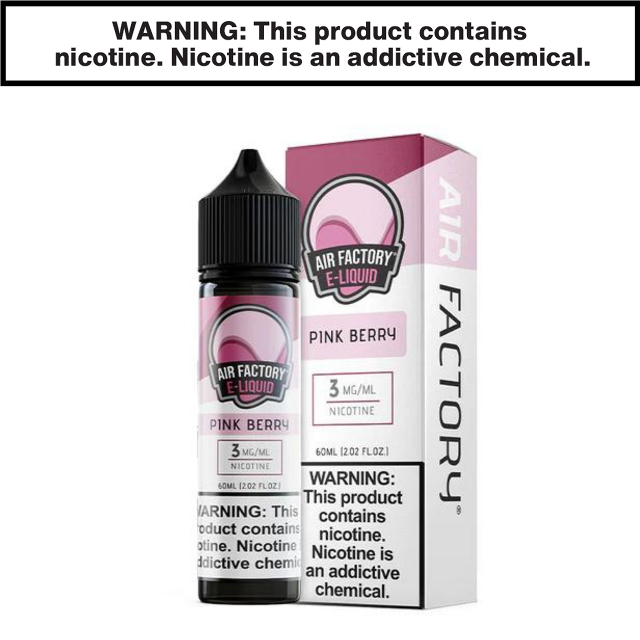 Pink Berry Freebase Air Factory eJuice