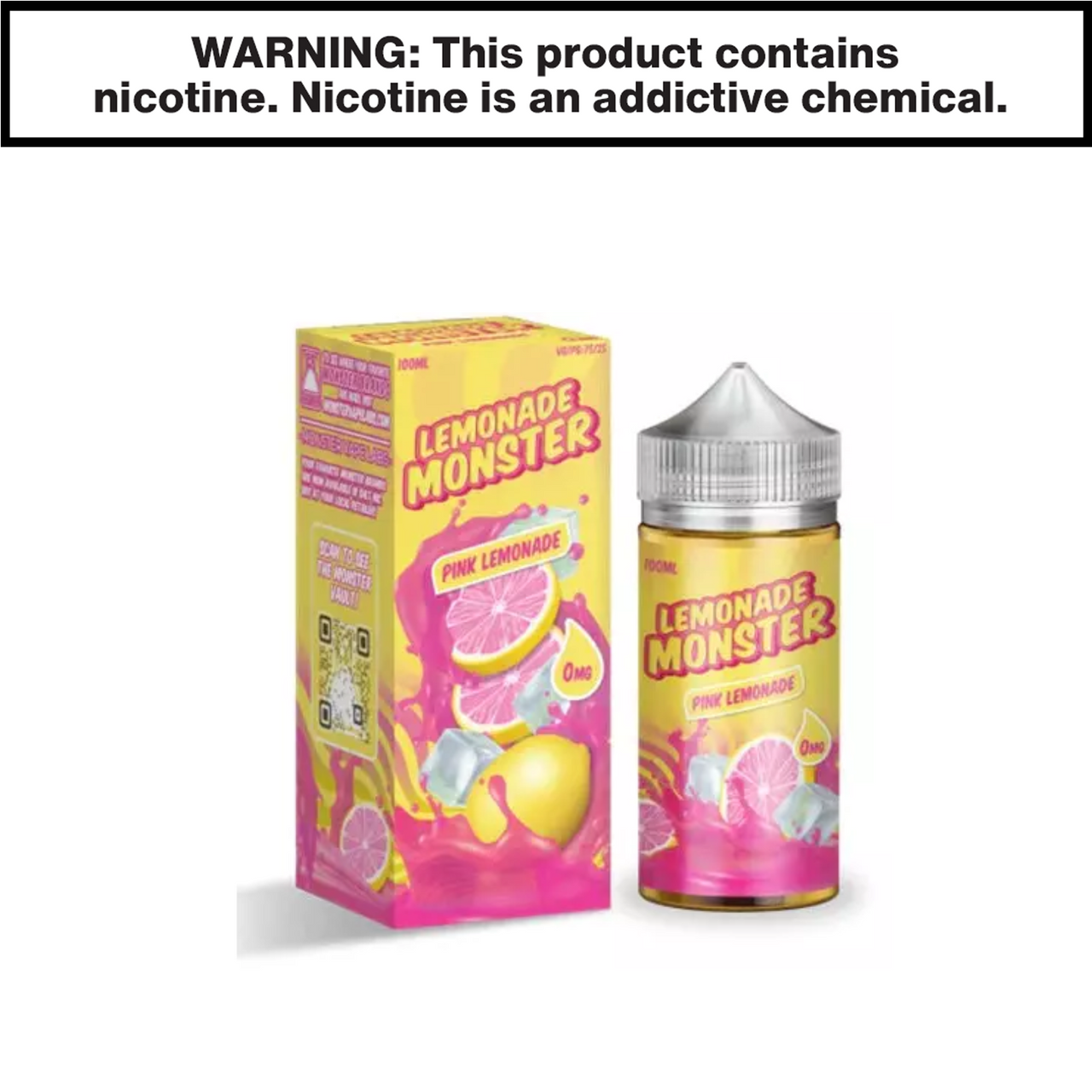 Pink Lemonade Monster eJuice 100mL Freebase