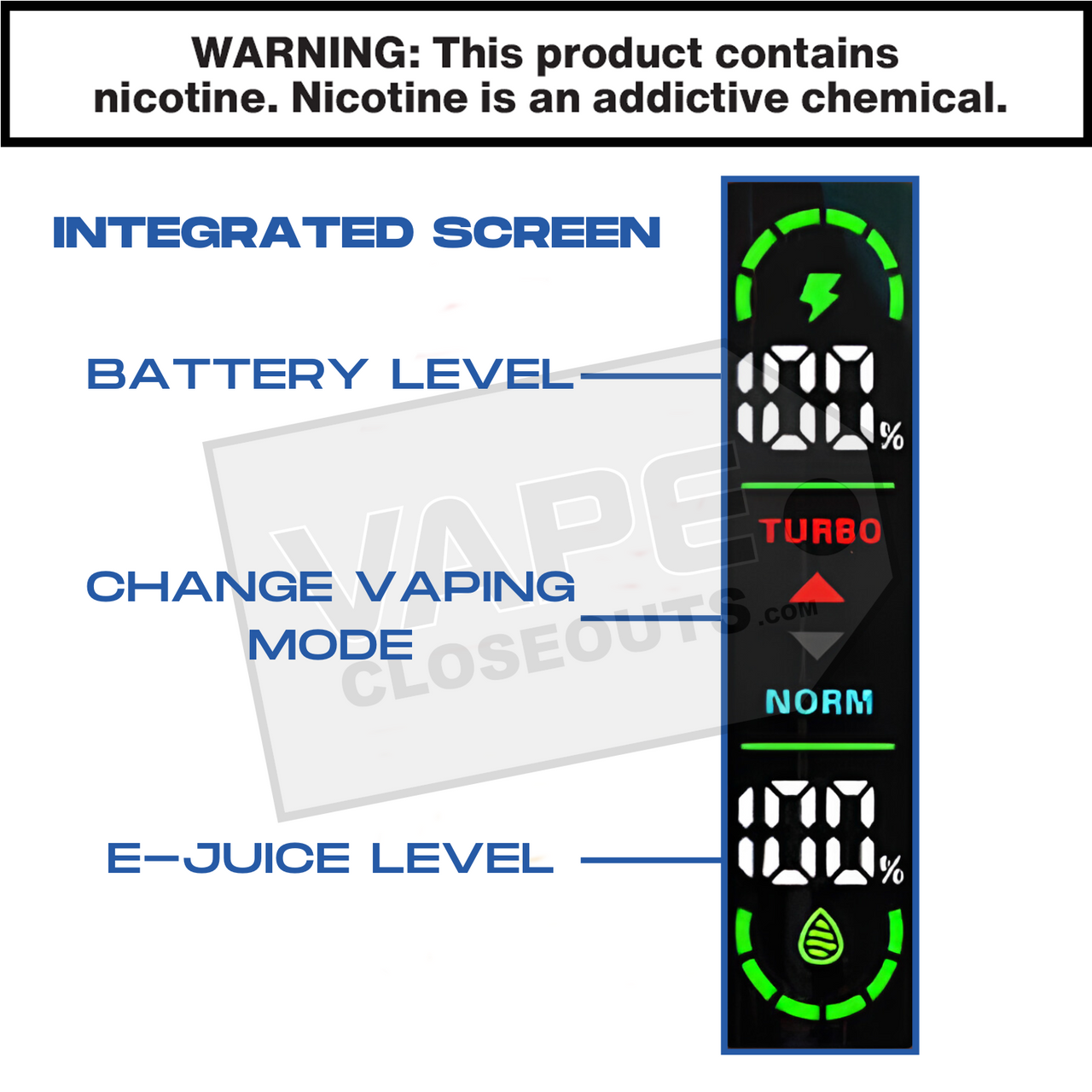 Priv Bar Screen Disposable Vape