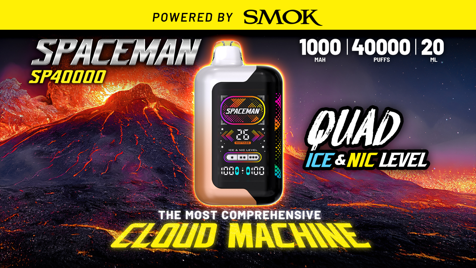 SMOK Spaceman SP40000 Disposable Vape