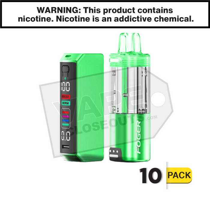 Sour Apple Ice Foger Switch Pro Starter Kit Disposable Vape
