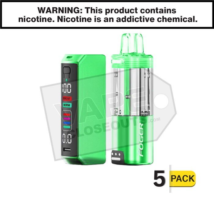 Sour Apple Ice Foger Switch Pro Starter Kit Disposable Vape