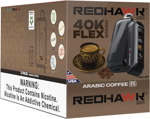 Stash Vape Arabic Coffee Redhawk